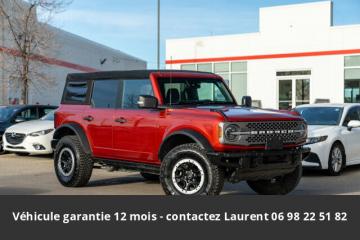 2022 Ford Bronco Badlands Advanced 4P 4X4 Tout compris hors homologation 4500e