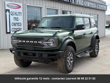 2024 Ford  Bronco Badlands Sans Malus 4P 4X4 Tout compris hors homologation 4500e