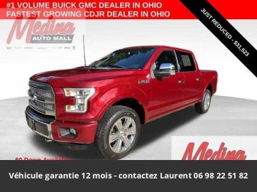 2016 Ford F-150 Lariat Ethanol 5.0L SuperCrew 4x4 Tout compris hors homologation 4500e
