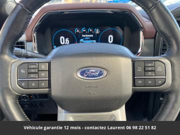 2022 Ford  F 150 Lariat Ethanol 5.0L SuperCrew 4x4 Tout compris hors homologation 4500e