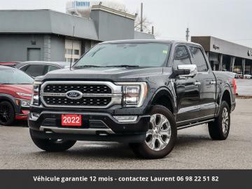 2022 Ford F150 5.0L Ethanole Platinum CrewMax 4x4 Tout compris hors homologation 4500e