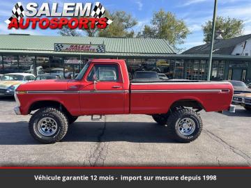 1977 Ford F250 1977 Pickup 351 CI V8 155 HP Code H 3 vitesses Heavy-Duty vitesses Tous compris