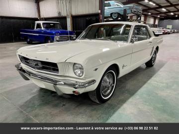 1965 Ford Mustang V8 Code A 1965 Prix tout compris