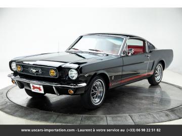 1965 Ford Mustang Fastback Code A Pony Pack 1965V8 Prix tout compris