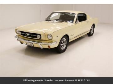 1965 Ford Mustang Fastback Code A 289ci V8 4bbl 225hp Prix tout compris 