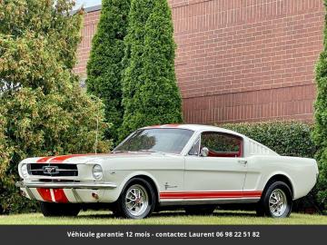 1965 Ford Mustang Fastback Pony Pack 289 C code V-8 Prix tout compris 