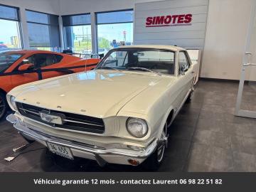 1965 Ford Mustang 1965 Coupe 289 CI V8 271 HP K 4 vitesses Tous compris