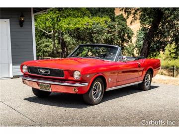 1966 Ford Mustang Cabriolet V8 pack Pony GTA Rallye Pack 1966 prix tout compris