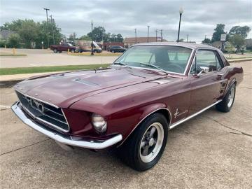 1967 Ford Mustang V8 289 Code C Prix tout compris