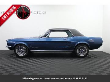 1967 Ford Mustang 289 V8 1967 Prix tout compris  