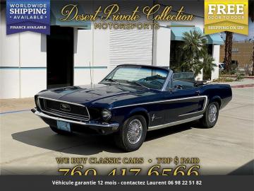1968 Ford Mustang 289 V8 1968 Tout compris  