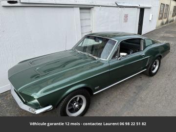 1968 Ford Mustang Bullitt Factory Highland green GT 390 S Code Fastback Tous compris