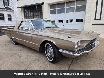 1966 Ford Thunderbird 1966 Convertible 390 CI V8 310 HP Code Z Cruise-O-Matic 3 vitesses vitesses Tous compris