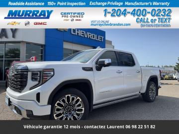 2023 GMC Sierra Denali Ultimate 6.2l Crew Cab 4x4 Tout compris hors homologation 4500e