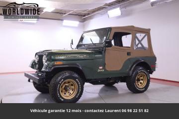 1978 Jeep CJ5 Golden Eagle 258CI Tous compris