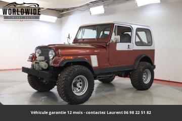 1985 Jeep CJ7 4.3L V6 4x4  Injection Tout compris  