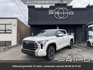 2022 Toyota Tundra Limited Hybride Tout compris hors homologation 4500e