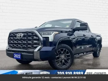 2022 Toyota Tundra Platinum CrewMax 4x4 Tout compris hors homologation 4500e