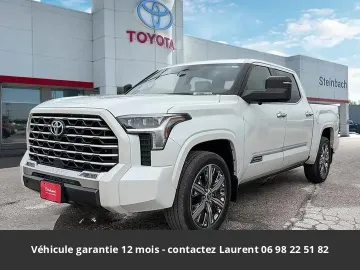 2022 TOYOTA Tundra hybride i-FORCE MAX Tout compris hors homologation 4500e