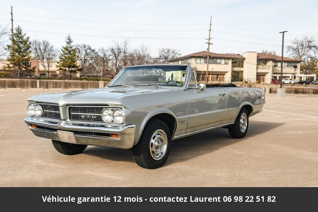 Pontiac LeMans 1964 Convertible 389 CI 325 HP 2 Super Turbine 300 (ST-300) vitesses Tous compris 47 744 € - occasion USA