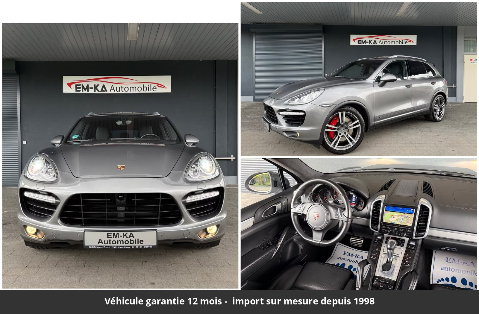 Porsche Cayenne Turbo Allemagne 2010 28 300 € - neuf Europe